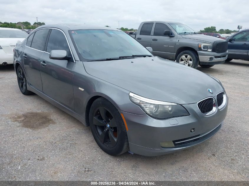 2008 BMW 528I VIN: WBANU53508CT01647 Lot: 39256238