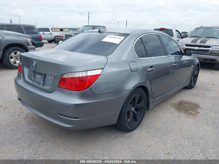 2008 BMW 528I VIN: WBANU53508CT01647 Lot: 39256238