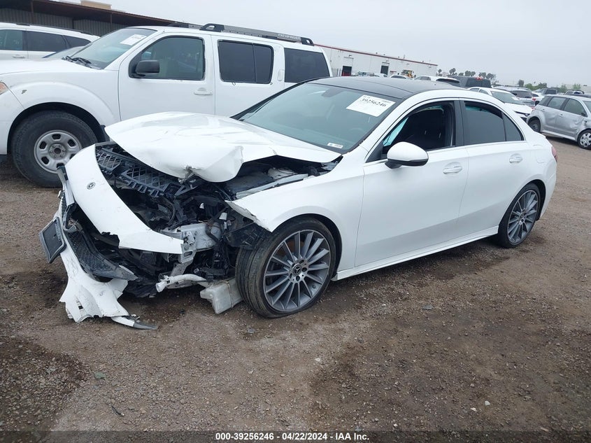 2019 Mercedes-Benz A 220 VIN: WDD3G4EB4KW005458 Lot: 39256246