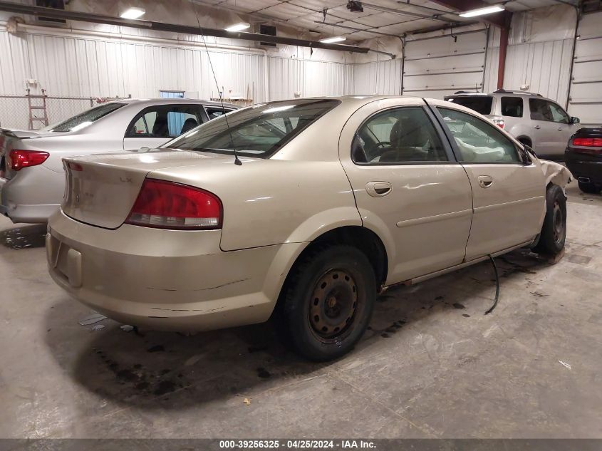 2002 Chrysler Sebring Lx/Lx Plus VIN: 1C3EL46X52N120573 Lot: 39256325