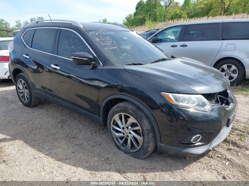 2014 Nissan Rogue Sl VIN: 5N1AT2MV2EC810552 Lot: 39256335