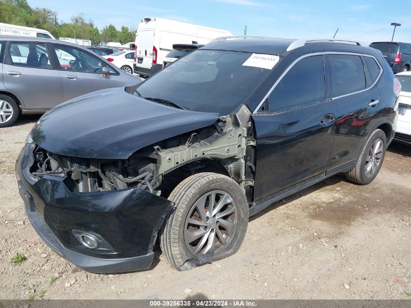 2014 Nissan Rogue Sl VIN: 5N1AT2MV2EC810552 Lot: 39256335