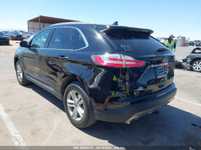 2019 Ford Edge Sel VIN: 2FMPK3J98KBB47249 Lot: 39256375