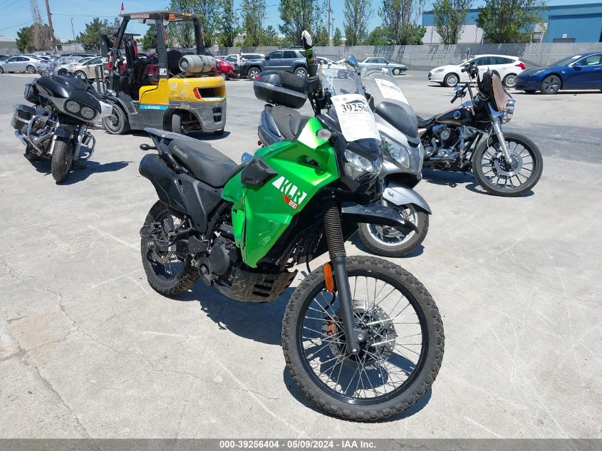 2023 Kawasaki Kl650 G VIN: ML5KLEG1XPDA18694 Lot: 39256404