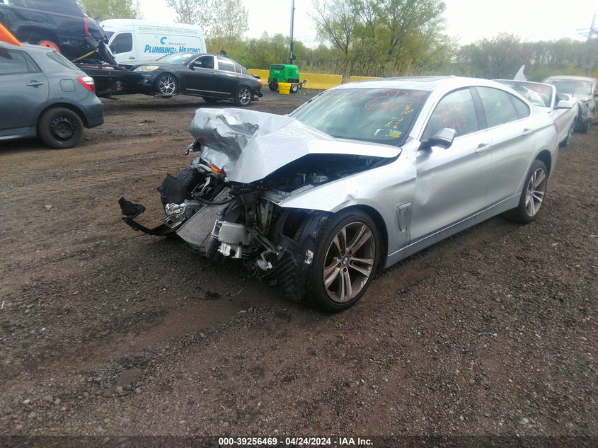 2018 BMW 430I Gran Coupe xDrive VIN: WBA4J3C54JBG91143 Lot: 39256469