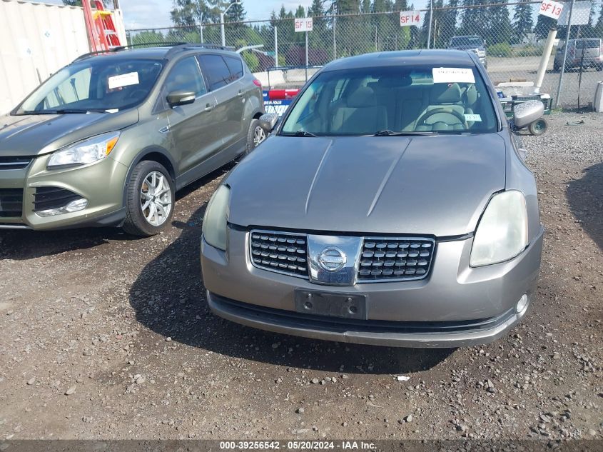 2004 Nissan Maxima 3.5 Se VIN: 1N4BA41E84C837516 Lot: 39256542