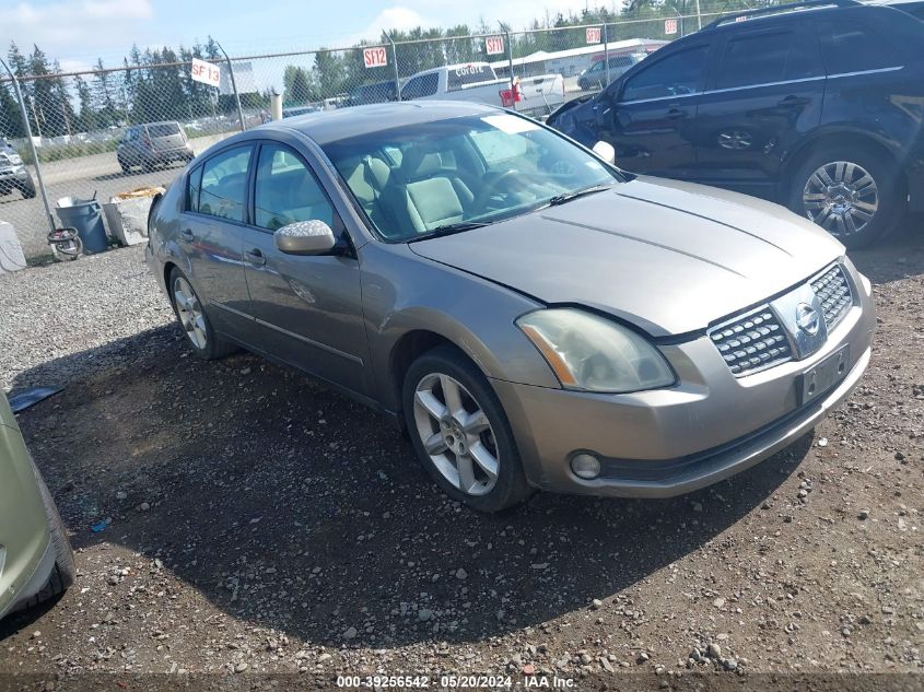 2004 Nissan Maxima 3.5 Se VIN: 1N4BA41E84C837516 Lot: 39256542