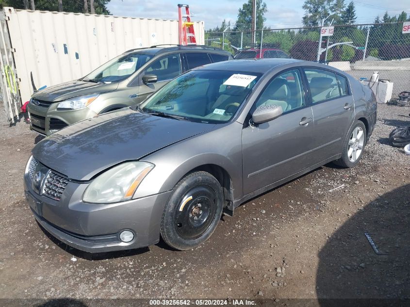 2004 Nissan Maxima 3.5 Se VIN: 1N4BA41E84C837516 Lot: 39256542