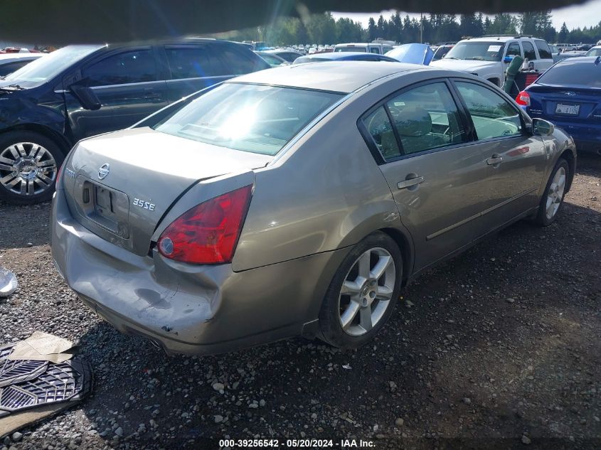 2004 Nissan Maxima 3.5 Se VIN: 1N4BA41E84C837516 Lot: 39256542