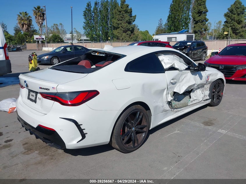 2021 BMW M440I xDrive VIN: WBA13AR07MCF67069 Lot: 39256567