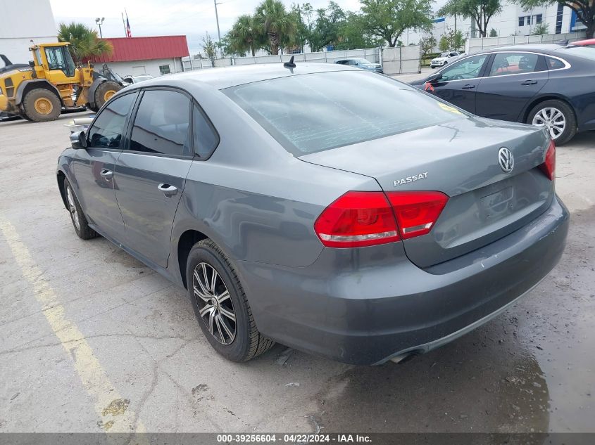 1VWAH7A33DC076330 | 2013 VOLKSWAGEN PASSAT