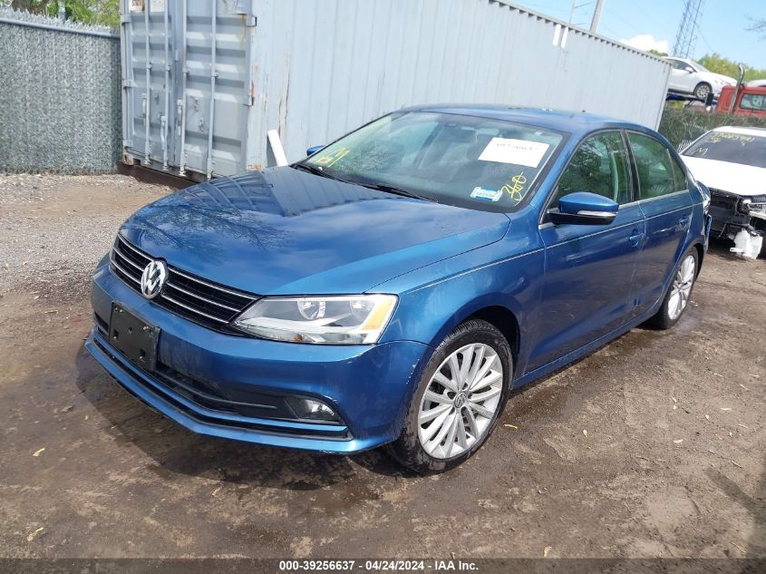 2016 Volkswagen Jetta 1.8T Sel VIN: 3VWL07AJ7GM237103 Lot: 39256637