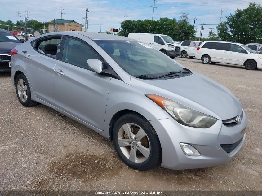 2012 Hyundai Elantra Gls VIN: 5NPDH4AE8CH063866 Lot: 39256678