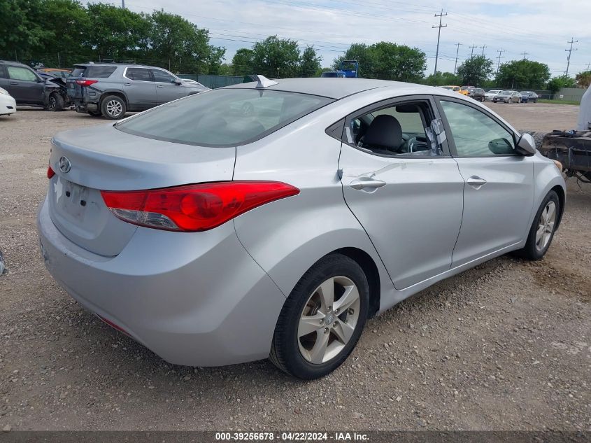 2012 Hyundai Elantra Gls VIN: 5NPDH4AE8CH063866 Lot: 39256678