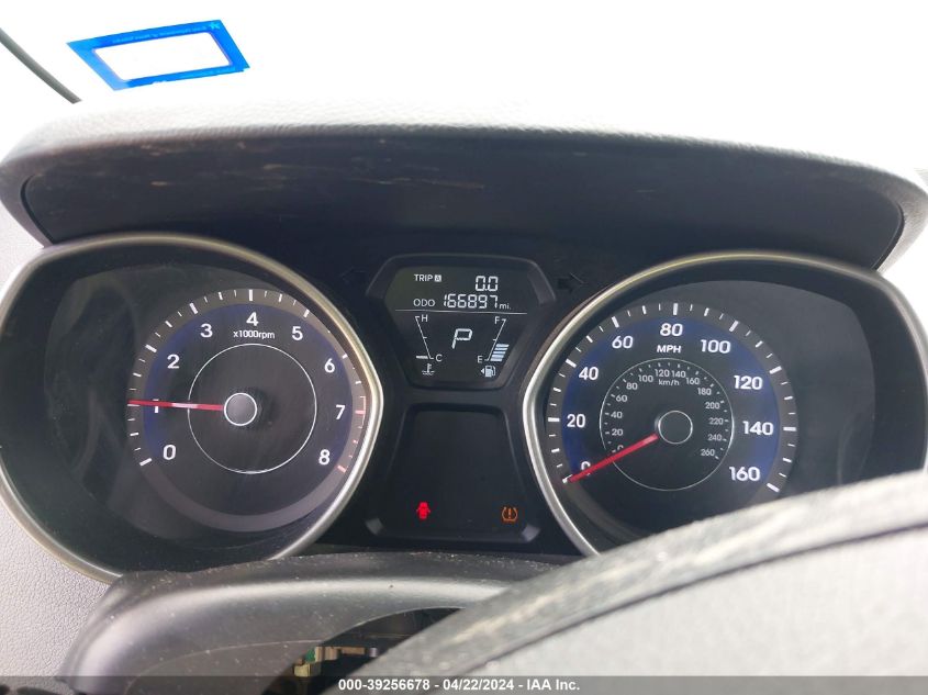 2012 Hyundai Elantra Gls VIN: 5NPDH4AE8CH063866 Lot: 39256678