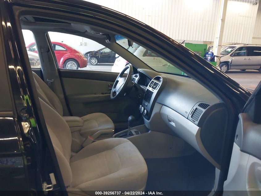 2009 Kia Spectra Ex VIN: KNAFE222295595128 Lot: 39256737