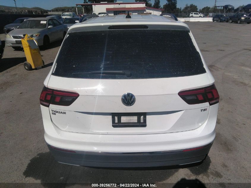 2018 Volkswagen Tiguan 2.0T Se/2.0T Sel VIN: 3VV3B7AX0JM133899 Lot: 39256772