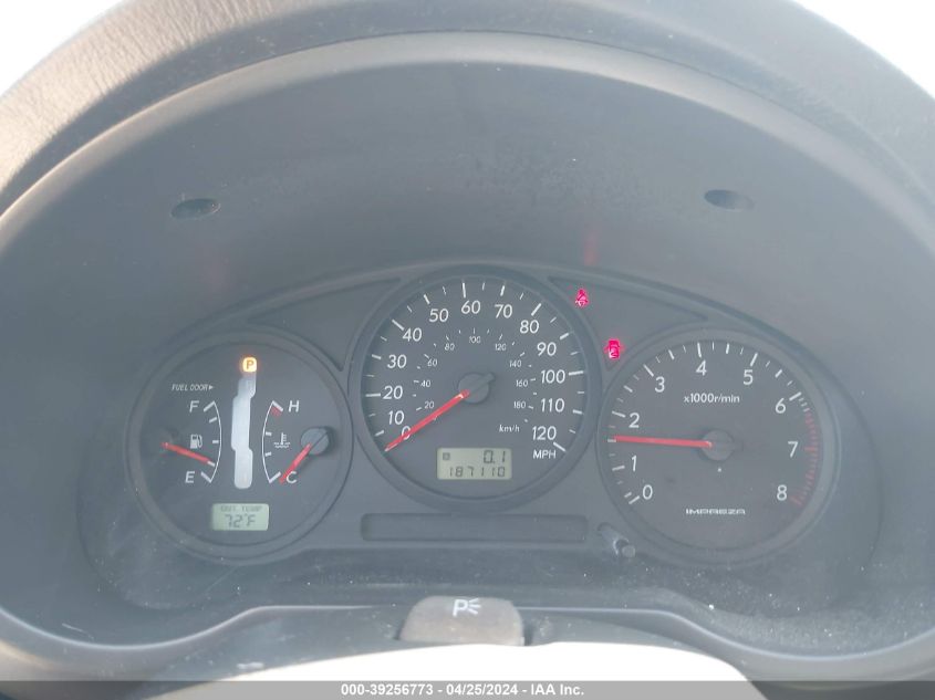 2007 Subaru Impreza 2.5I VIN: JF1GG61667H802652 Lot: 39256773