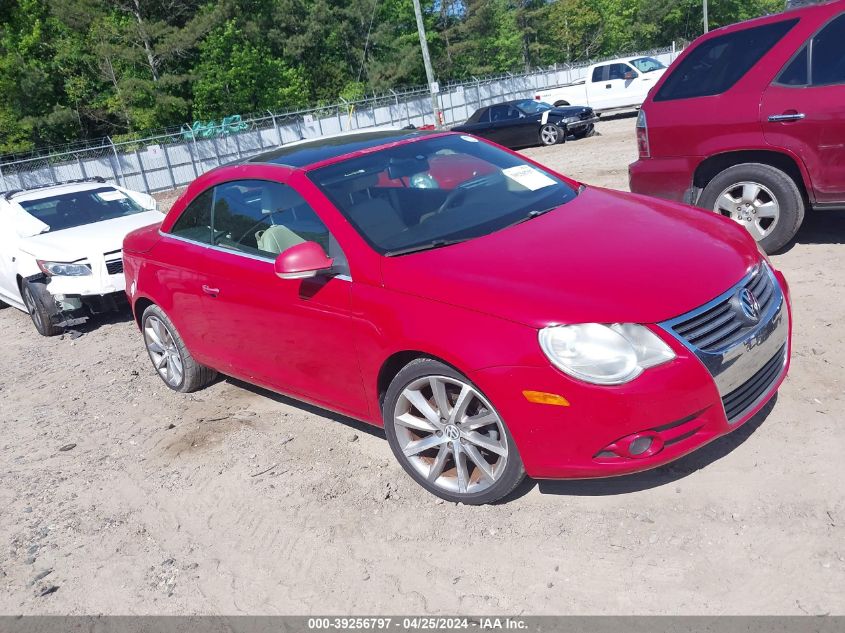 2007 Volkswagen Eos 2.0T VIN: WVWDA71F37V029791 Lot: 39256797