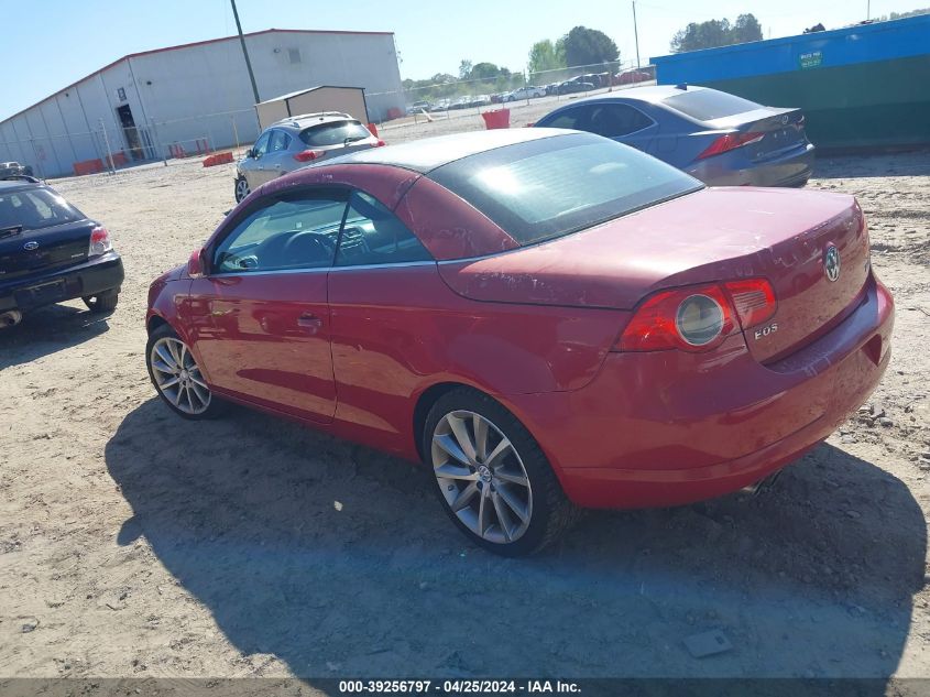 2007 Volkswagen Eos 2.0T VIN: WVWDA71F37V029791 Lot: 39256797