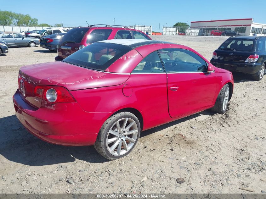 2007 Volkswagen Eos 2.0T VIN: WVWDA71F37V029791 Lot: 39256797