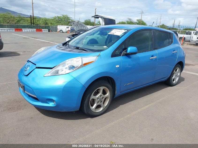 2012 Nissan Leaf Sl VIN: JN1AZ0CP2CT023322 Lot: 39256831