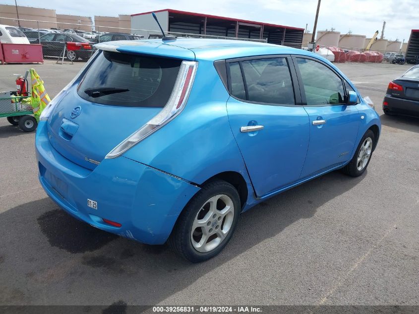 2012 Nissan Leaf Sl VIN: JN1AZ0CP2CT023322 Lot: 39256831