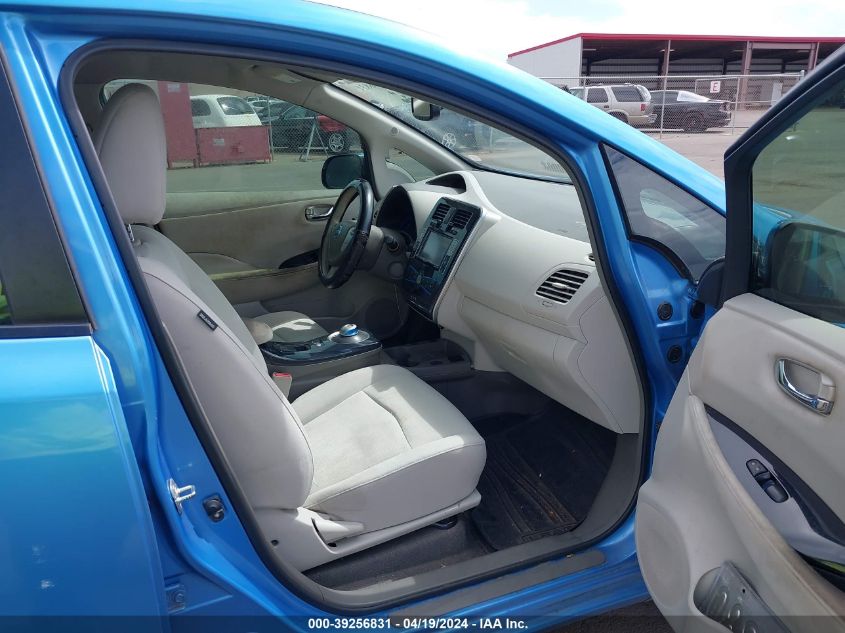 2012 Nissan Leaf Sl VIN: JN1AZ0CP2CT023322 Lot: 39256831