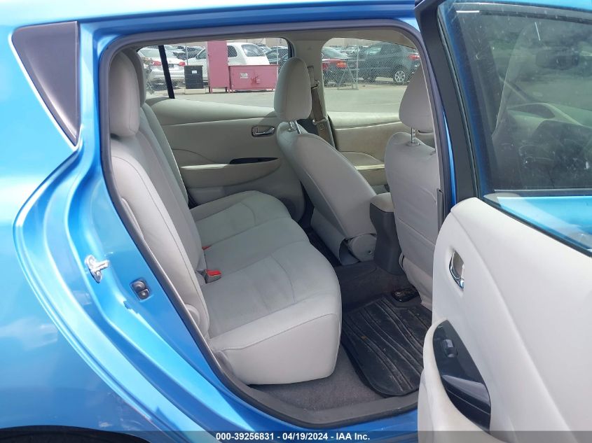 2012 Nissan Leaf Sl VIN: JN1AZ0CP2CT023322 Lot: 39256831