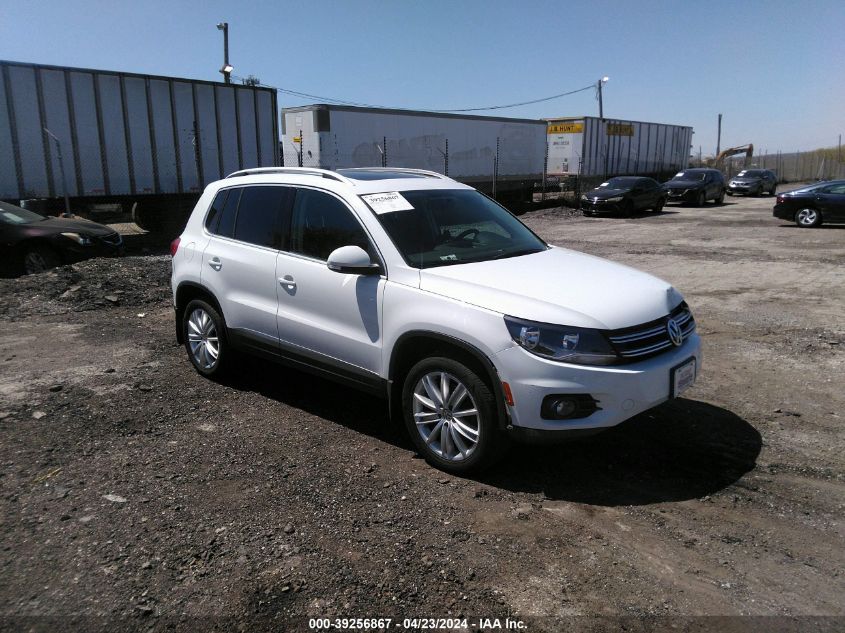 2014 VOLKSWAGEN TIGUAN SEL - WVGBV3AXXEW593017