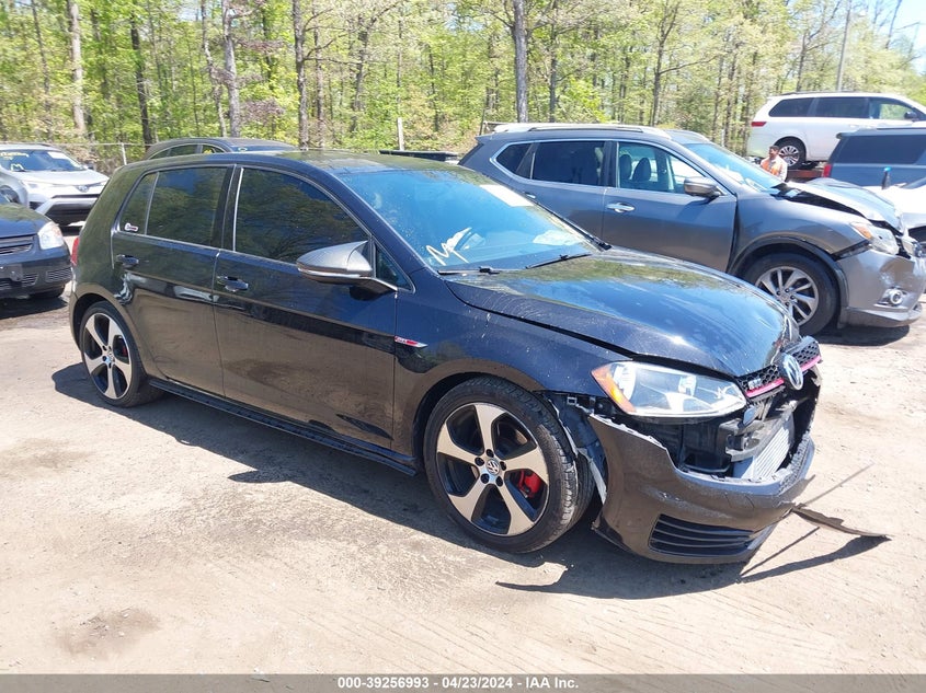 2017 VOLKSWAGEN GOLF GTI AUTOBAHN 4-DOOR/S 4-DOOR/SE 4-DOOR/SPORT 4-DOOR - 3VW4T7AUXHM062854