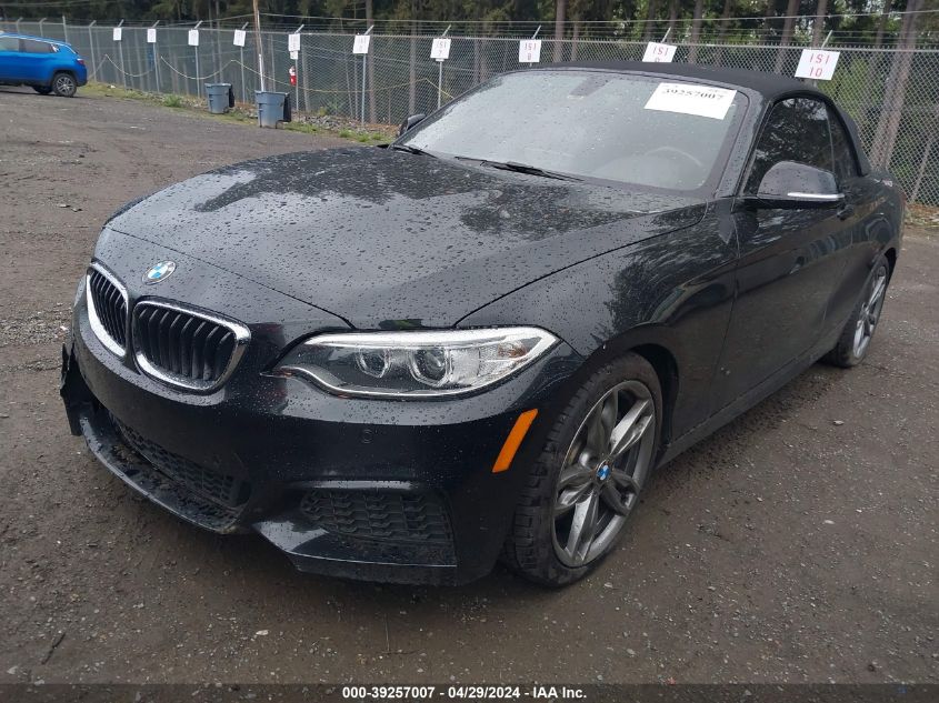 2015 BMW M235 VIN: WBA1M1C52FV393286 Lot: 39257007