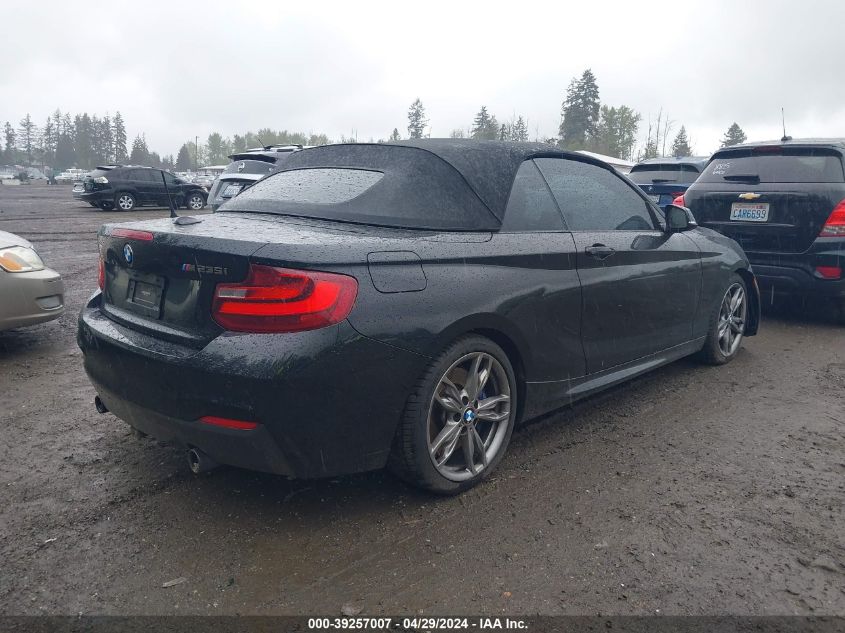 2015 BMW M235 VIN: WBA1M1C52FV393286 Lot: 39257007