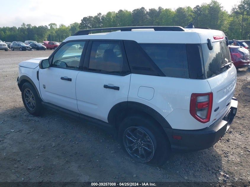 2022 Ford Bronco Sport Big Bend VIN: 3FMCR9B6XNRD53244 Lot: 39257008