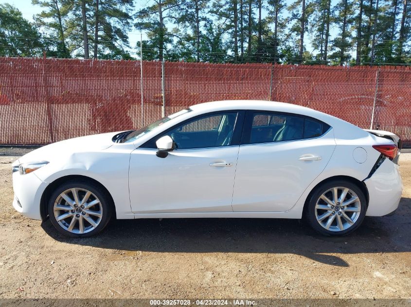 2017 Mazda Mazda3 Touring VIN: 3MZBN1V76HM135768 Lot: 39257028