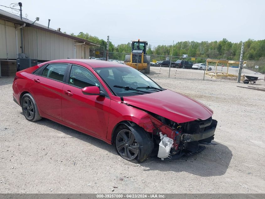 2021 HYUNDAI ELANTRA SEL - KMHLM4AGXMU074492