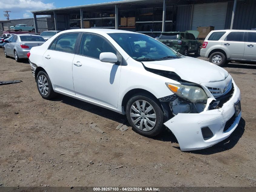 2013 Toyota Corolla L/Le/Le Special Edition/S/S Special Edition VIN: 2T1BU4EE3DC982126 Lot: 39257103