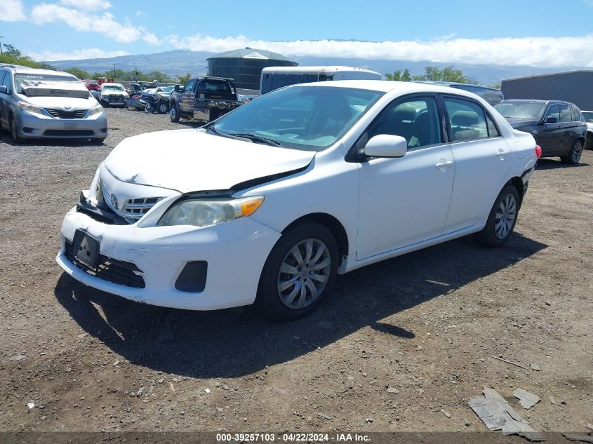 2013 Toyota Corolla L/Le/Le Special Edition/S/S Special Edition VIN: 2T1BU4EE3DC982126 Lot: 39257103