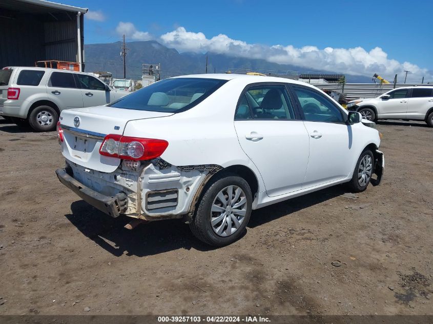 2013 Toyota Corolla L/Le/Le Special Edition/S/S Special Edition VIN: 2T1BU4EE3DC982126 Lot: 39257103