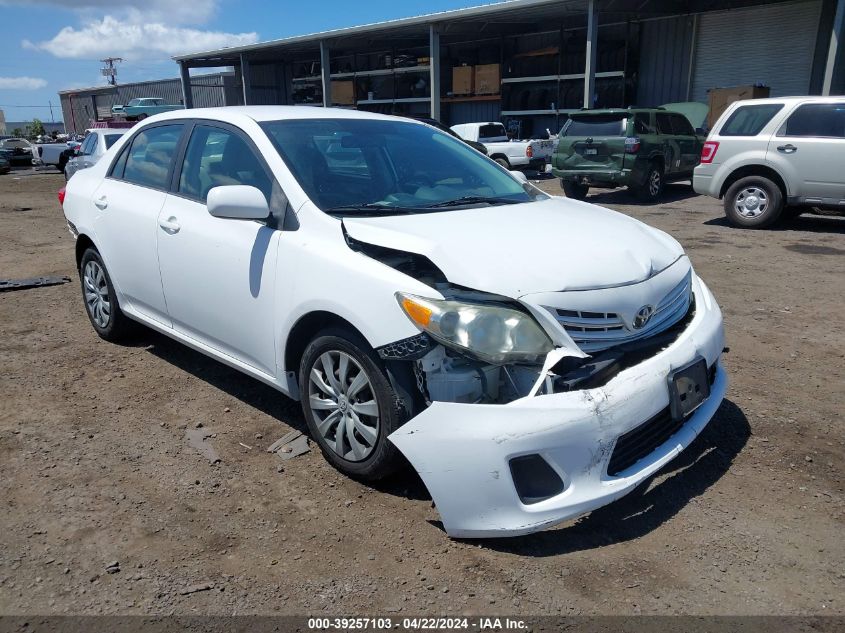 2013 Toyota Corolla L/Le/Le Special Edition/S/S Special Edition VIN: 2T1BU4EE3DC982126 Lot: 39257103