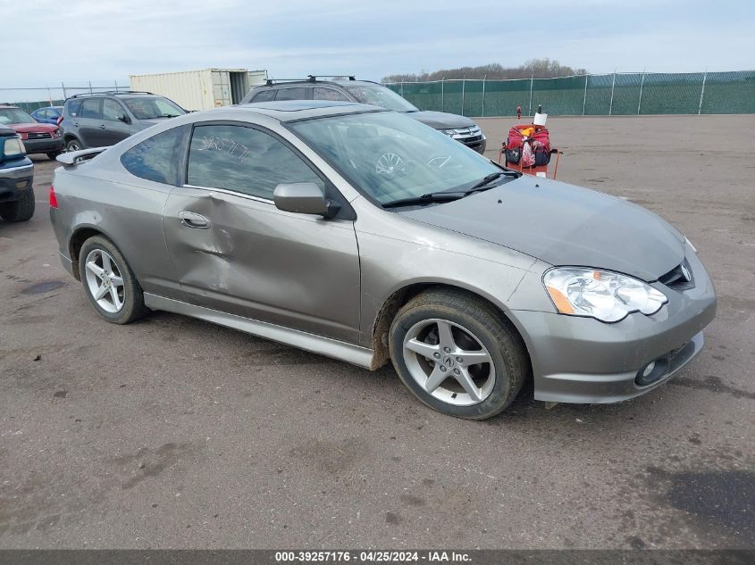 2003 Acura Rsx VIN: JH4DC54833S004332 Lot: 39257176