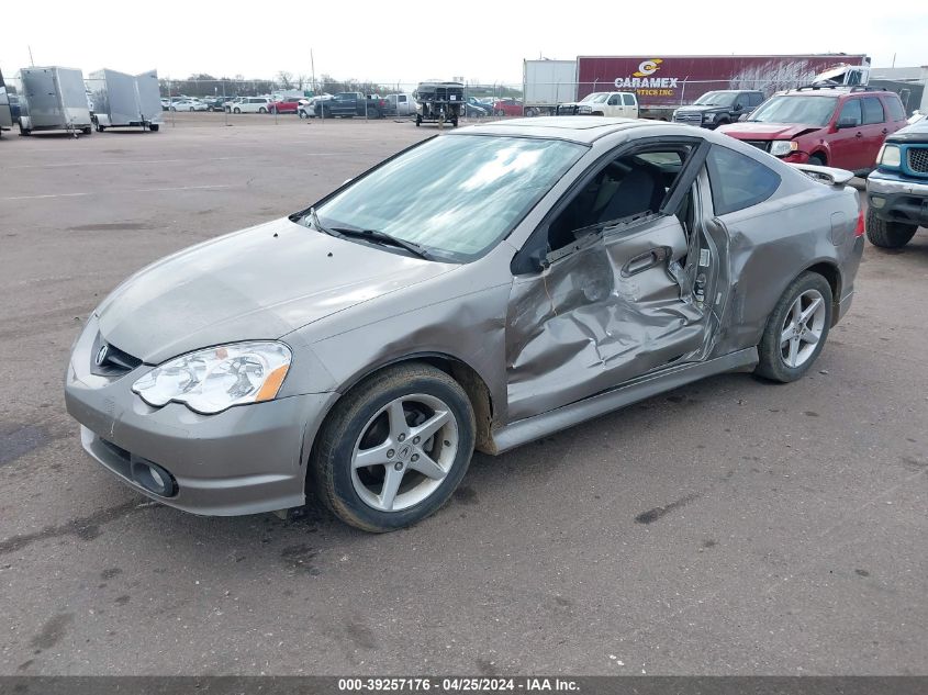 2003 Acura Rsx VIN: JH4DC54833S004332 Lot: 39257176