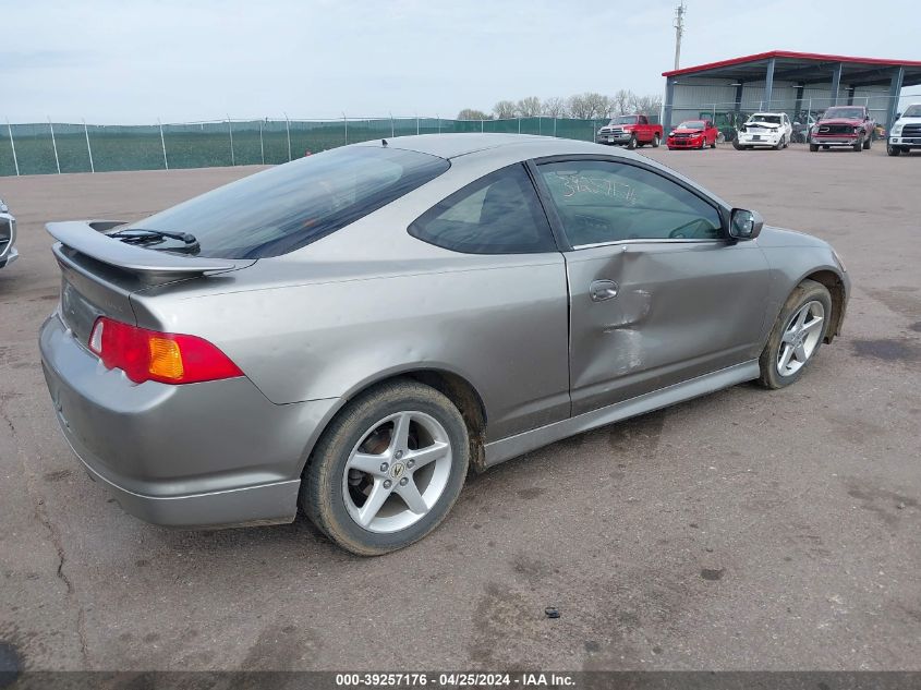 2003 Acura Rsx VIN: JH4DC54833S004332 Lot: 39257176