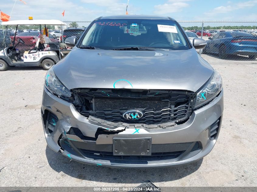 2019 Kia Sorento 3.3L Lx VIN: 5XYPG4A57KG487013 Lot: 39257205