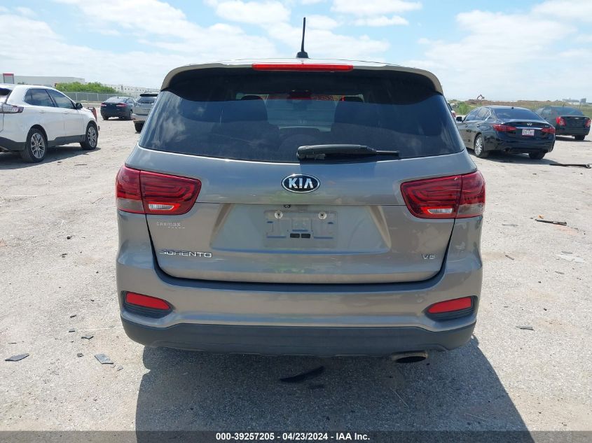 2019 Kia Sorento 3.3L Lx VIN: 5XYPG4A57KG487013 Lot: 39257205