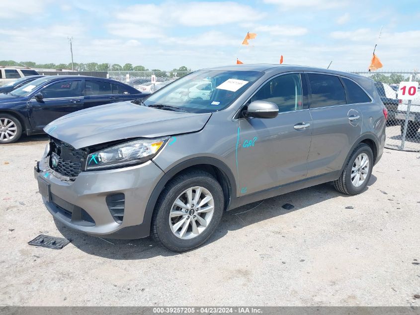 2019 KIA SORENTO 3.3L LX - 5XYPG4A57KG487013