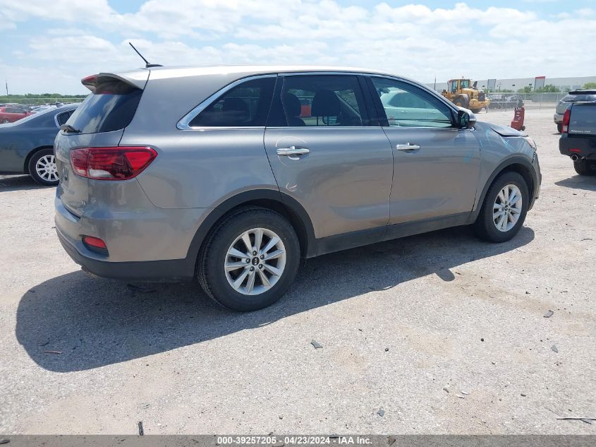 2019 Kia Sorento 3.3L Lx VIN: 5XYPG4A57KG487013 Lot: 39257205