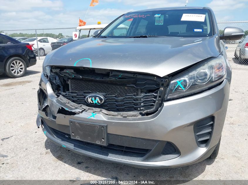 2019 KIA SORENTO 3.3L LX - 5XYPG4A57KG487013