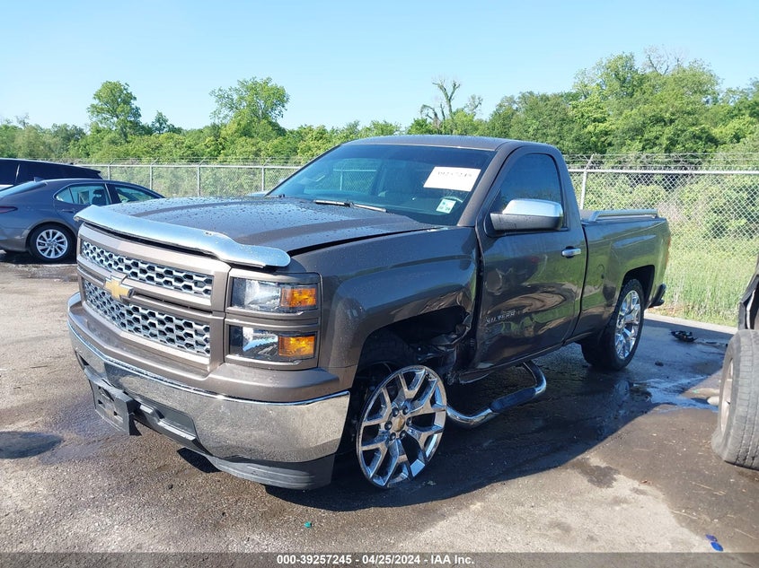 2014 CHEVROLET SILVERADO 1500 WORK TRUCK 1WT - 1GCNCPEH3EZ334000