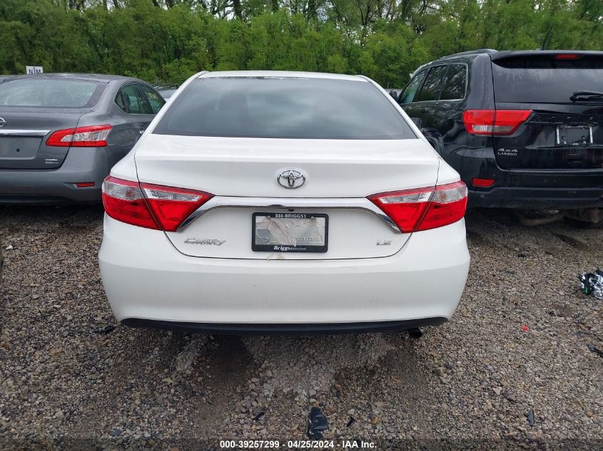 2016 Toyota Camry Le VIN: 4T4BF1FK1GR577680 Lot: 39257299